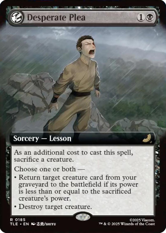 Desperate Plea (Extended Art)