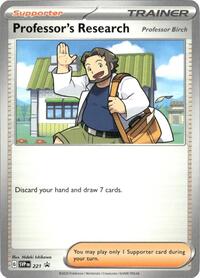 Professor's Research [Professor Birch] - 221 - SV: Scarlet & Violet Promo Cards - 221