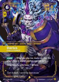 Darius, Executioner (Overnumbered) - Spiritforged - 236/221