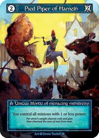 Pied Piper of Hameln (Foil) - Gothic