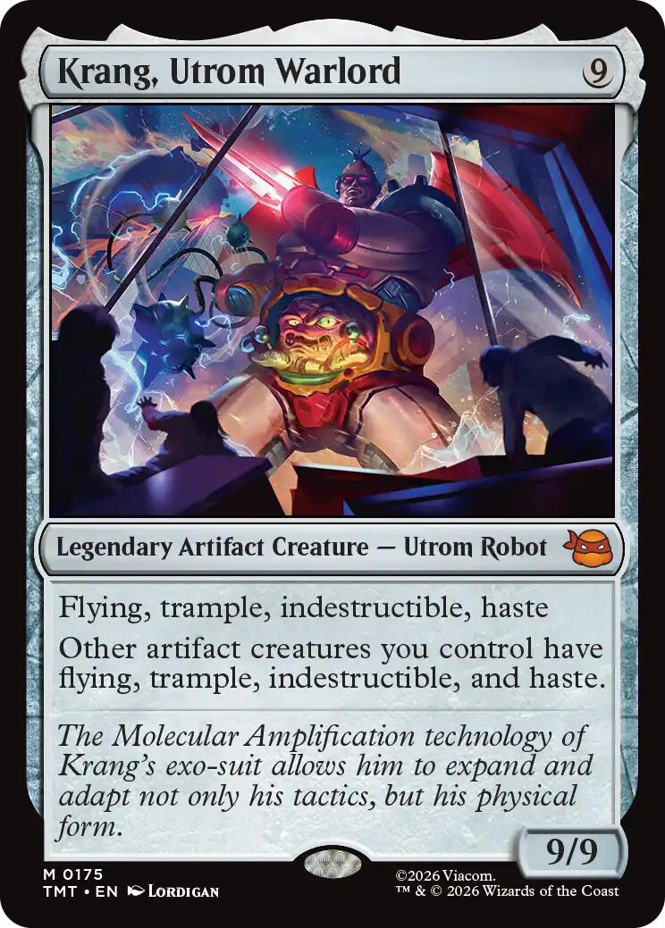 Krang, Utrom Warlord
