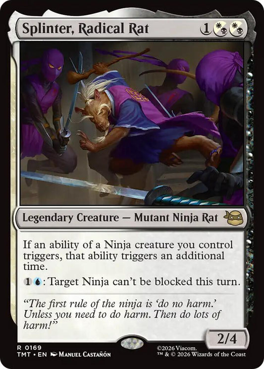 Splinter, Radical Rat