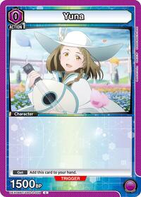 Yuna (028) (Box Topper Foil) - UEX06BT: Sword Art Online Vol.2 - UEX06BT/SAO-2-028
