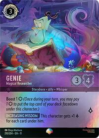 Genie - Magical Researcher (Epic) - Winterspell - 210/204