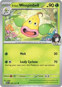 Erika's Weepinbell - ME: Ascended Heroes - 005/217