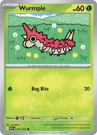 Wurmple - ME: Ascended Heroes - 011/217