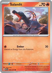 Salandit - ME: Ascended Heroes - 034/217