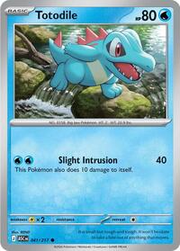 Totodile - ME: Ascended Heroes - 041/217