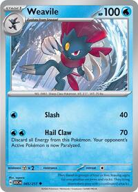 Weavile - 045/217 - ME: Ascended Heroes - 045/217