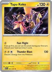 Tapu Koko - ME: Ascended Heroes - 067/217