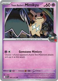 Team Rocket's Mimikyu - 097/217 - ME: Ascended Heroes - 097/217