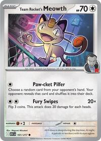 Team Rocket's Meowth - ME: Ascended Heroes - 161/217