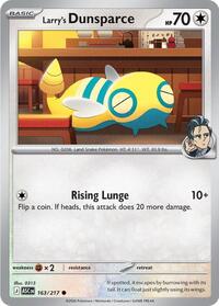 Larry's Dunsparce - ME: Ascended Heroes - 163/217