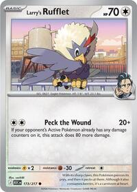 Larry's Rufflet - ME: Ascended Heroes - 173/217
