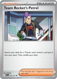 Team Rocket's Petrel - ME: Ascended Heroes - 207/217