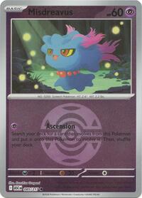 Misdreavus - 085/217 (Dusk Ball) - ME: Ascended Heroes - 085/217