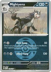 Mightyena - 129/217 (Dusk Ball) - ME: Ascended Heroes - 129/217