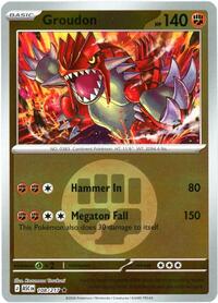 Groudon (Energy Symbol Pattern) - ME: Ascended Heroes - 108/217