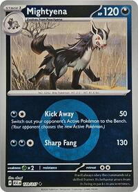 Mightyena - 129/217 (Energy Symbol Pattern) - ME: Ascended Heroes - 129/217