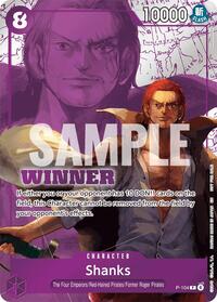 Shanks (Winner Pack 2026 Vol. 2) - One Piece Promotion Cards - P-104