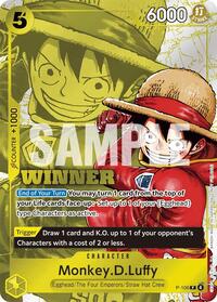 Monkey.D.Luffy (Winner Pack 2026 Vol. 2) - One Piece Promotion Cards - P-106