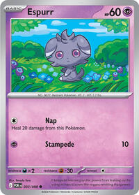 Espurr - 033/088 - ME03: Perfect Order - 033/088
