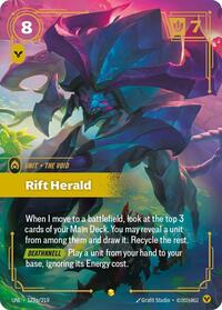 Rift Herald (Alternate Art) - Unleashed - 179a/219