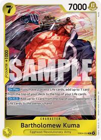 Bartholomew Kuma (EB04-054) - Adventure on Kami's Island - EB04-054
