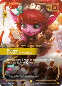 Poppy, Defender of the Meek (Alternate Art) - Unleashed - 178a/219