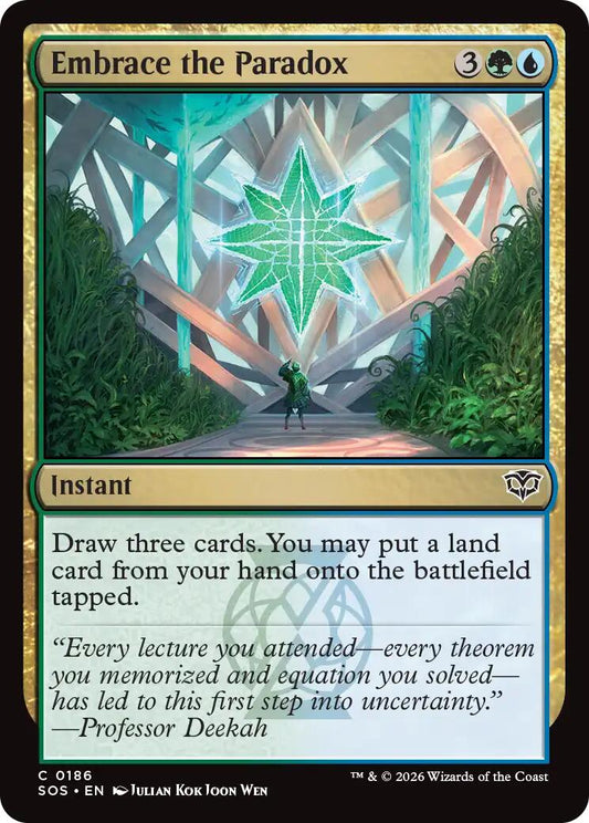 Embrace the Paradox