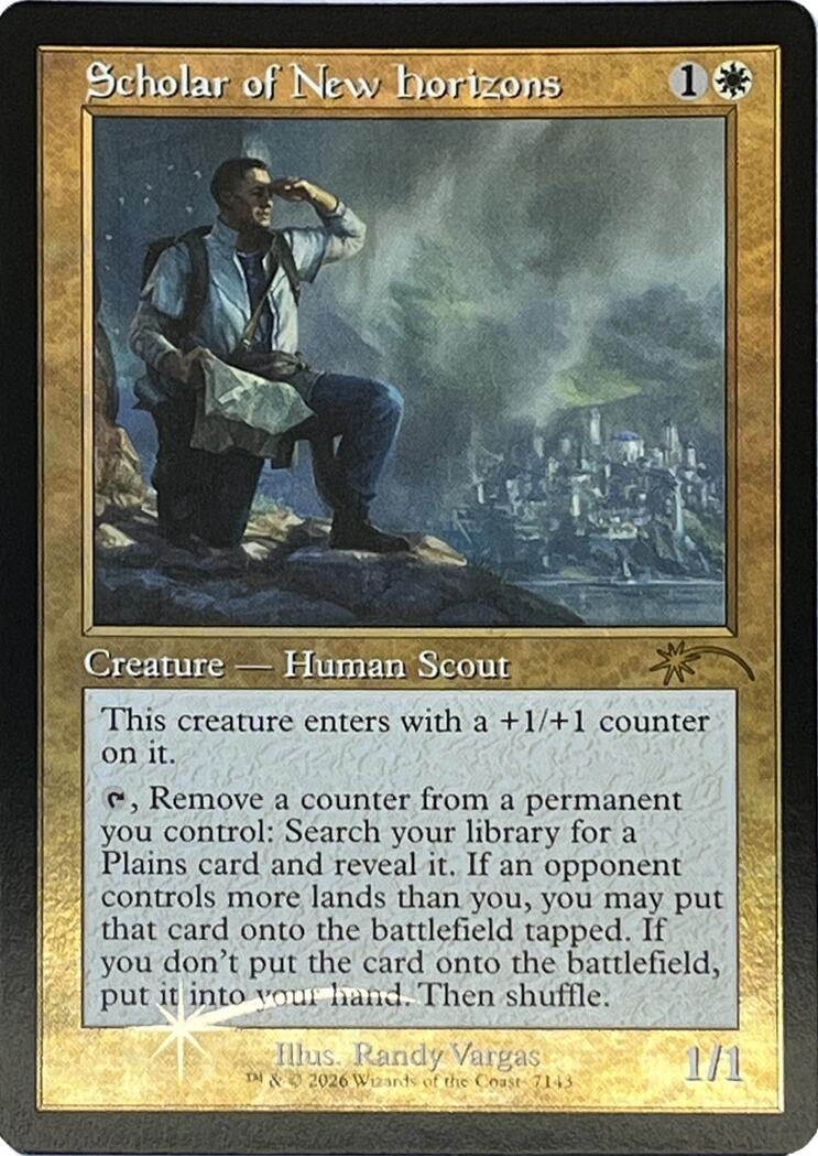 Scholar of New Horizons (Retro Frame)