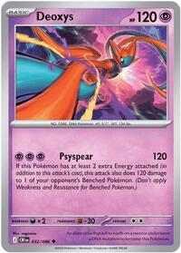 Deoxys - 032/086 - ME04: Chaos Rising - 032/086