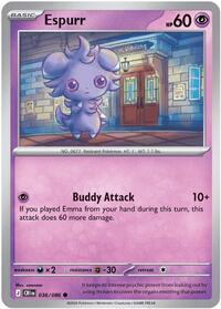 Espurr - ME04: Chaos Rising - 036/086