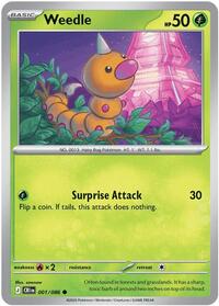 Weedle - ME04: Chaos Rising - 001/086