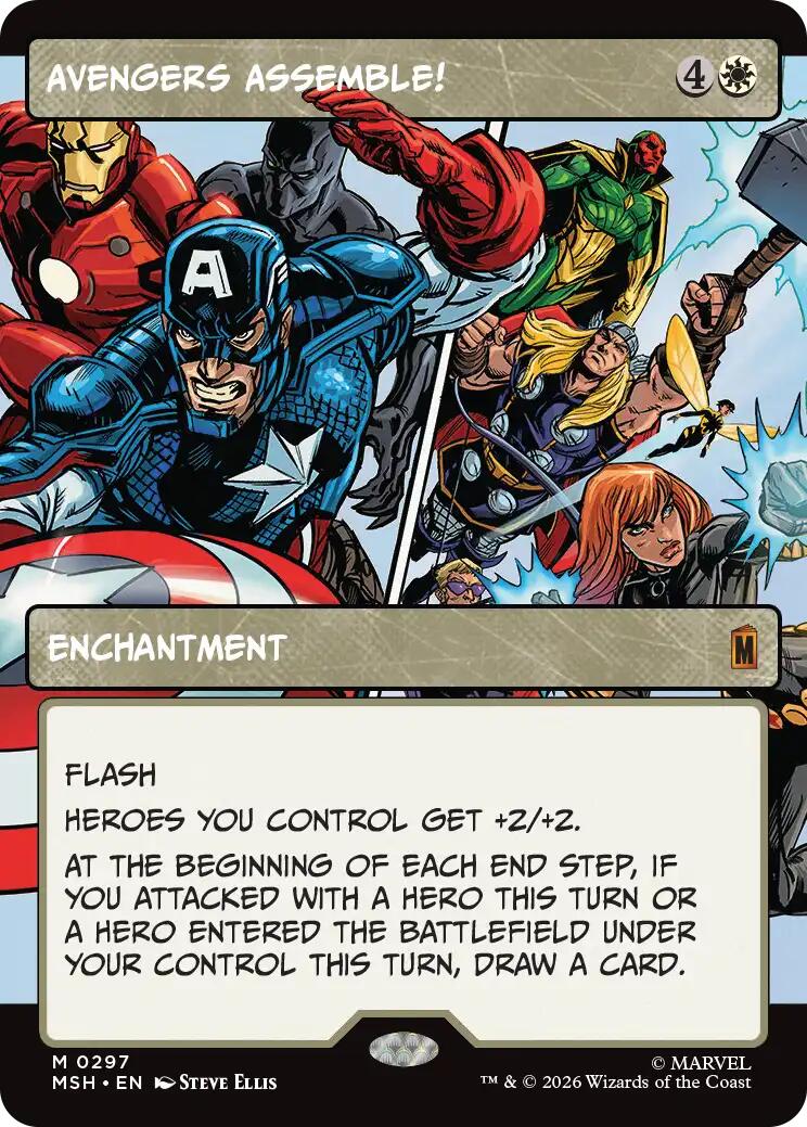 Avengers Assemble! (Borderless) (0297)