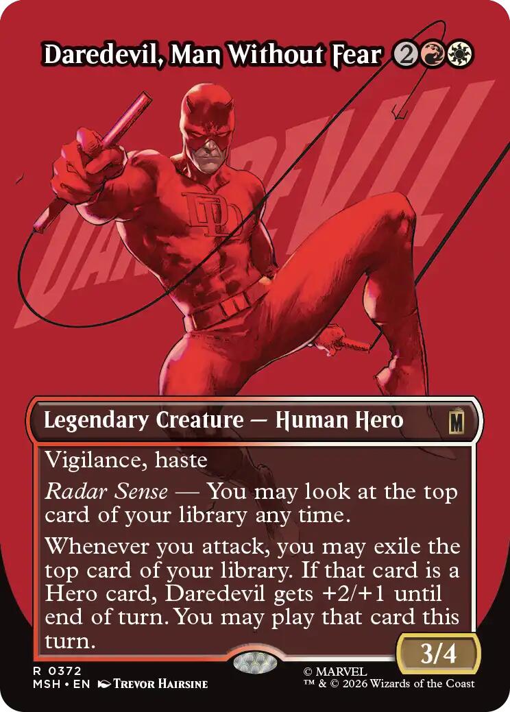 Daredevil, Man Without Fear (Borderless) (0372)