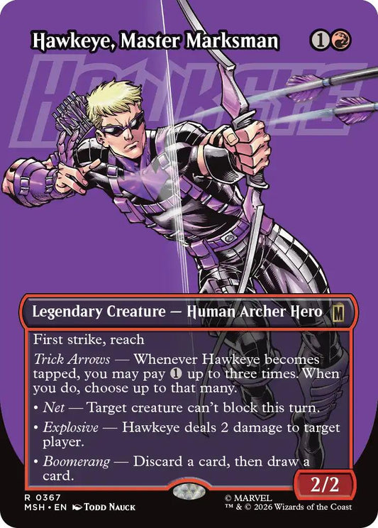 Hawkeye, Master Marksman (Borderless)