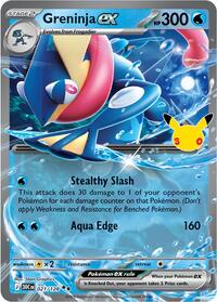 Greninja ex - 021/128 - ME: 30th Celebration - 021/128