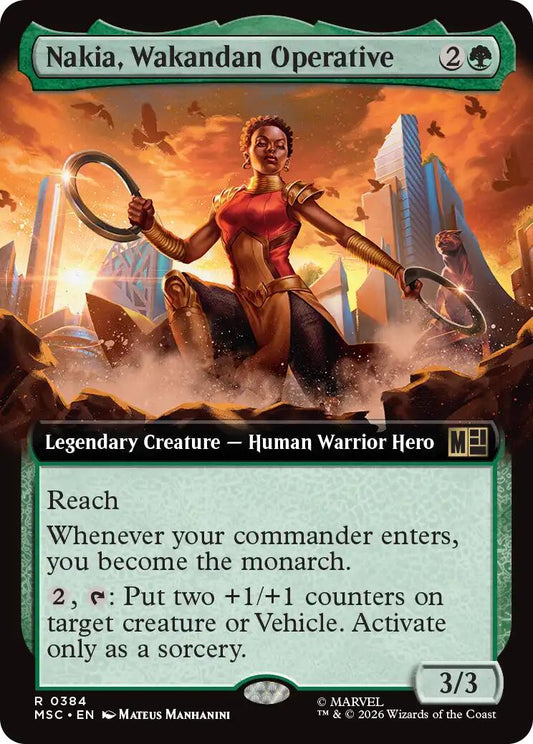 Nakia, Wakandan Operative (Extended Art)