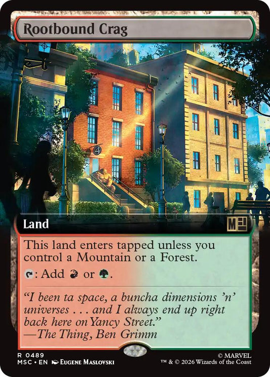 Rootbound Crag (Extended Art)