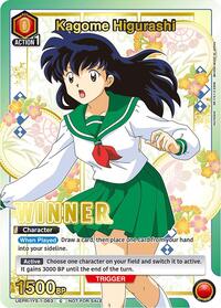 Kagome Higurashi (Winner) - Union Arena Promotion Cards - UEPR/IYS-1-063
