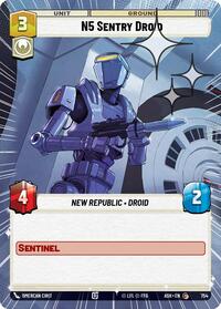 N5 Sentry Droid (Hyperspace Foil) - Ashes of the Empire - 754