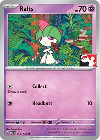 Ralts - 058/132 - Prize Pack Series Cards - 058/132