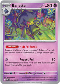 Banette - ME05: Pitch Black - 034/084