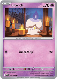 Litwick - ME05: Pitch Black - 036/084