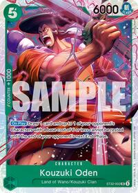 Kouzuki Oden - ST-32: Starter Deck 32 GREEN Roronoa Zoro - ST32-002