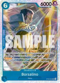 Borsalino - ST-33: Starter Deck 33 BLUE Kuzan - ST33-004