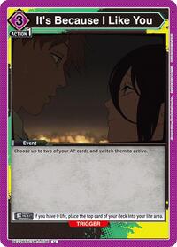 It's Because I Like You - UE22BT: CHAINSAW MAN - UE22BT/CSM-1-036