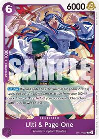 Ulti & Page One - The World's Strongest Warriors - OP17-060