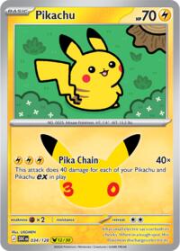 Pikachu - 034/128 - ME: 30th Celebration - 034/128